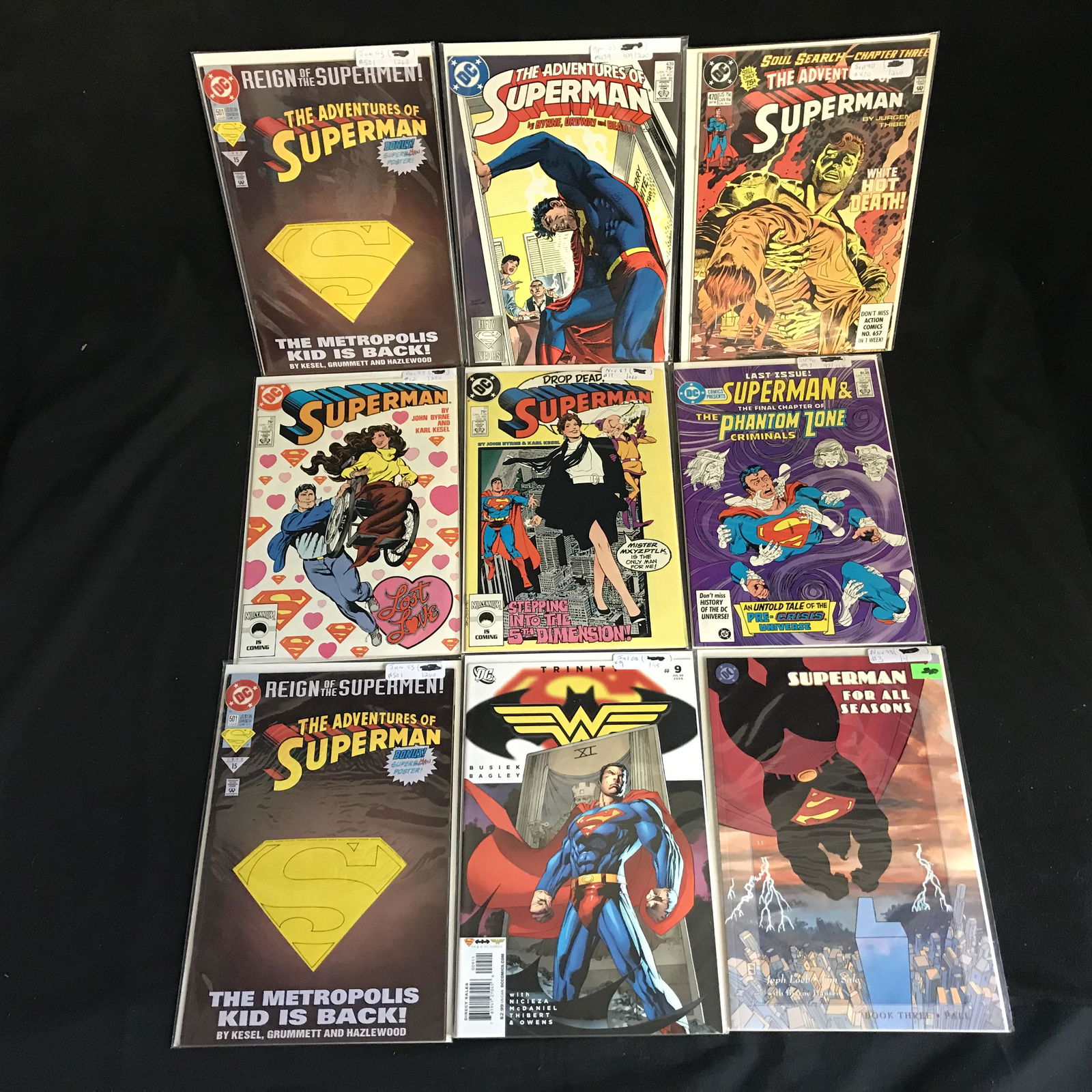 ASSORTED SUPERMAN COMIC BOOK LOT (1 of 1)