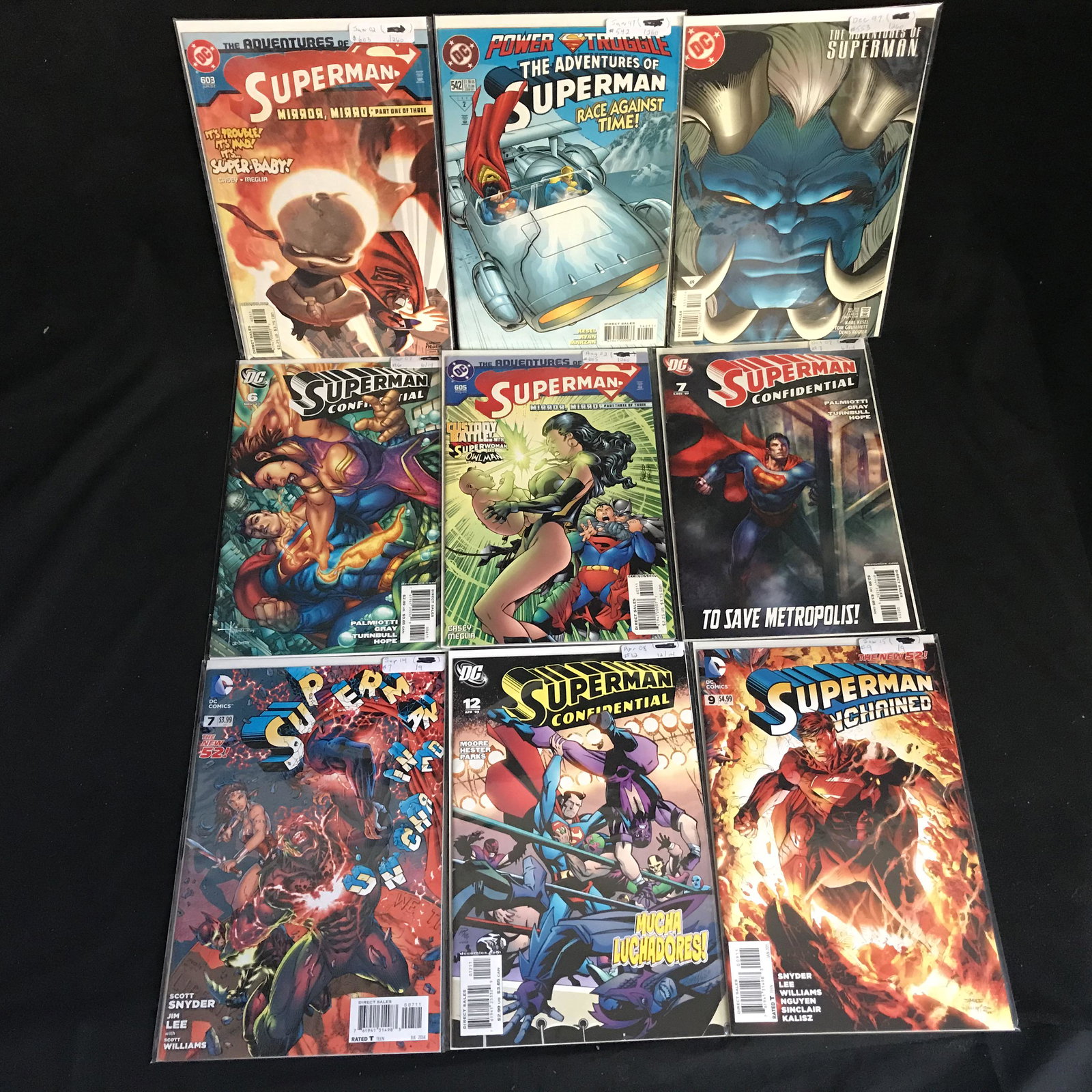 ASSORTED SUPERMAN COMIC BOOK LOT: ASSORTED SUPERMAN COMIC BOOK LOT