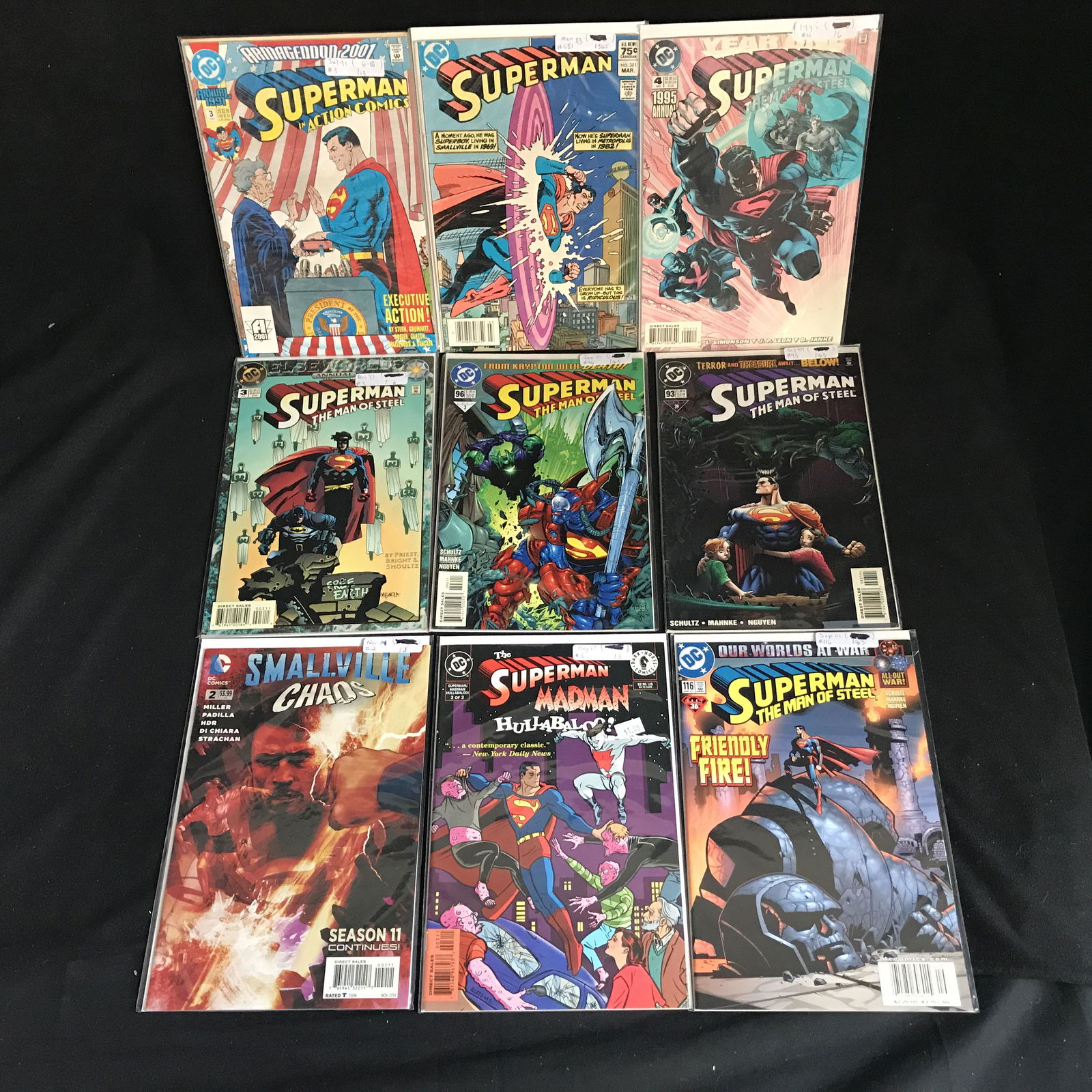 ASSORTED SUPERMAN COMIC BOOK LOT (1 of 1)