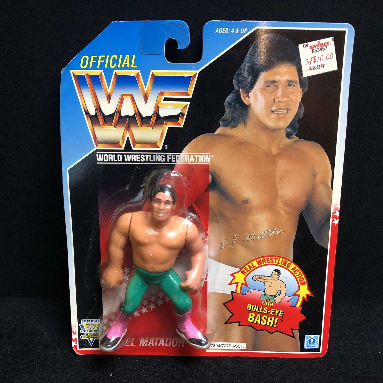 WWF El Matador Action Figure Hasbro (MOC): WWF El Matador Action Figure Hasbro (MOC)