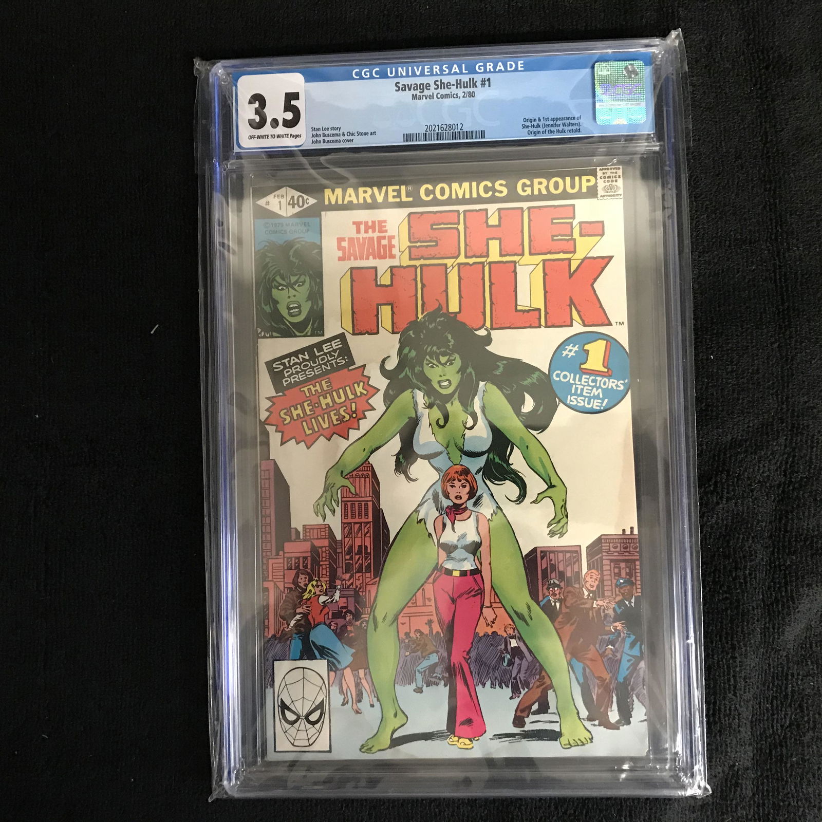 SAVAGE SHE-HULK #1 CGC GRADE 3.5 (MARVEL COMICS) 1980 (1 of 1)