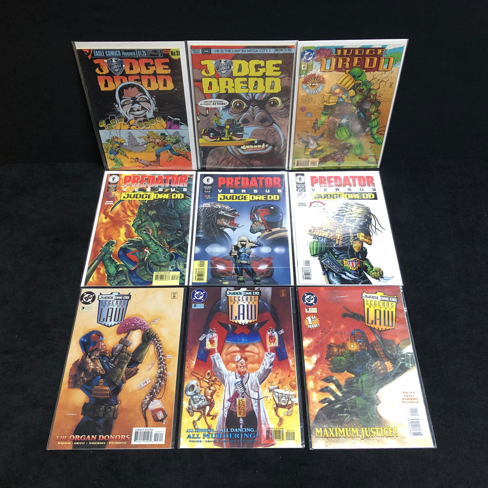 JUDGE DREDD COMIC BOOK LOT (DC COMICS) (1 of 1)