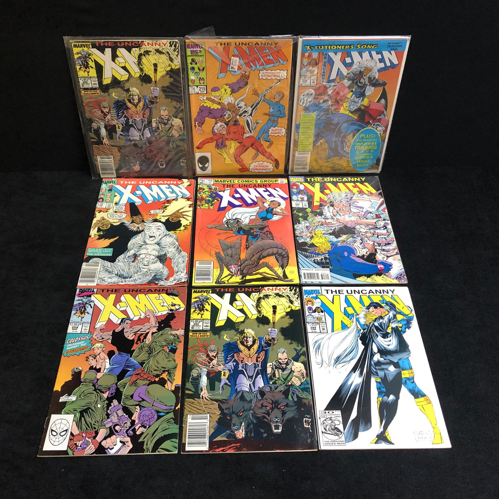 The Uncanny X Men Comic Book Lot (marvel Comics0
