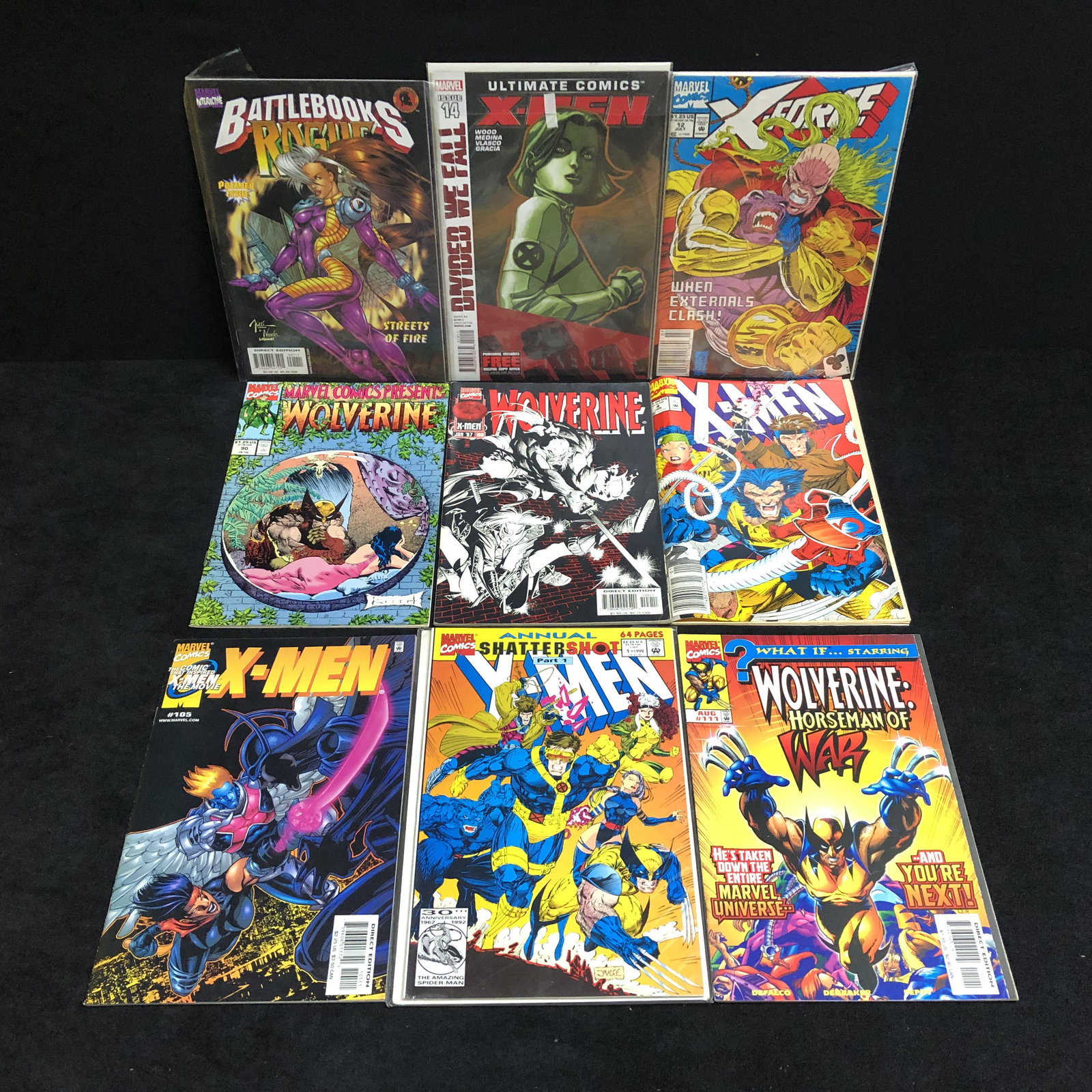 X-MEN/ WOLVERINE COMIC BOOK LOT (1 of 1)
