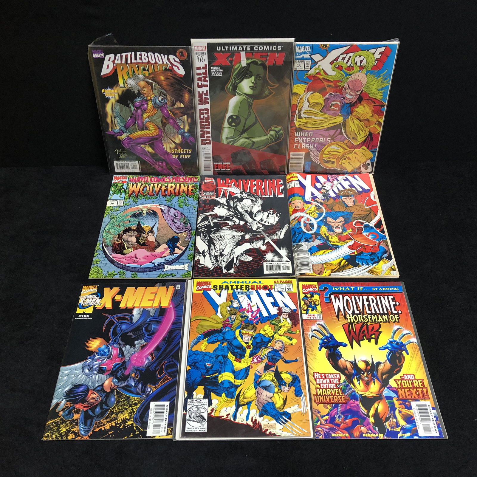 WOLVERINE/ X-MEN COMIC BOOK LOT (1 of 1)