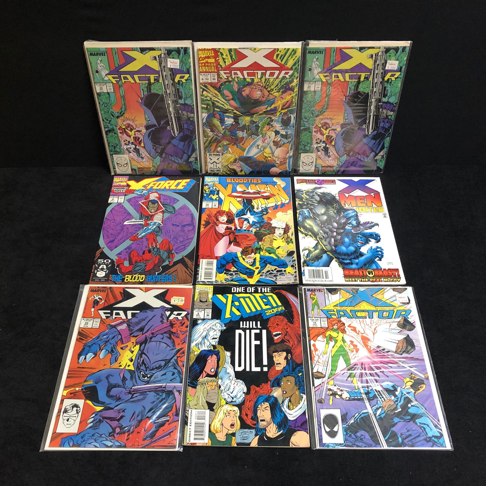 X-MEN/ X-FACTOR COMIC BOOK LOT (MARVEL COMICS) (1 of 1)