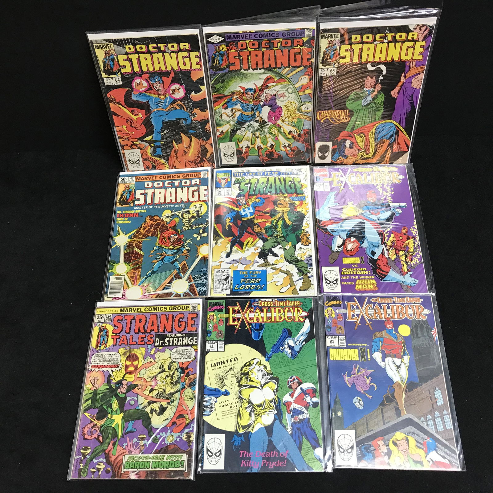 ASSORTTED DOCTOR STRANGE COMIC BOOK LOT (MARVEL COMICS) (1 of 1)