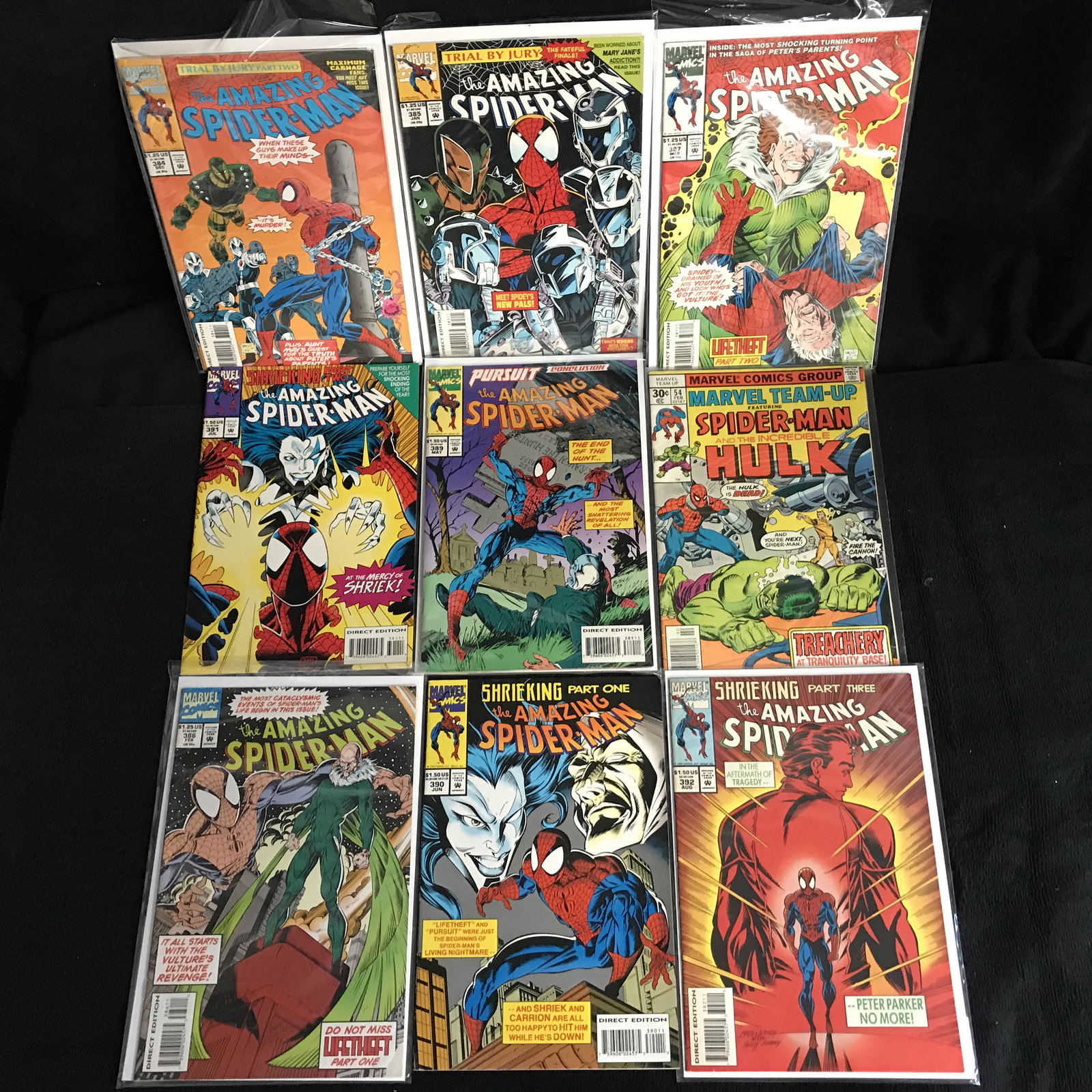ASSORTED SPIDER-MAN COMIC BOOK LOT (MARVEL COMICS) (1 of 1)