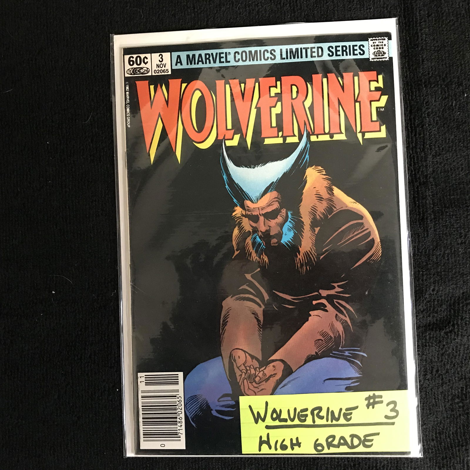 WOLVERINE #3 (MARVEL COMICS) Limited Series (1 of 1)
