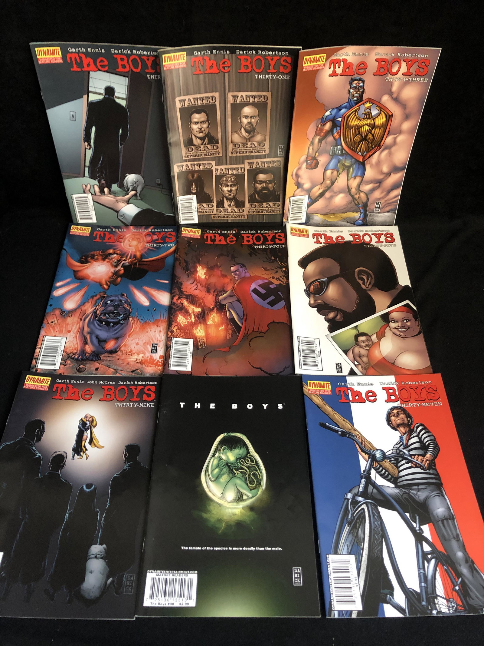 THE BOYS COMIC BOOK LOT (DYNAMITE COMICS) (1 of 1)