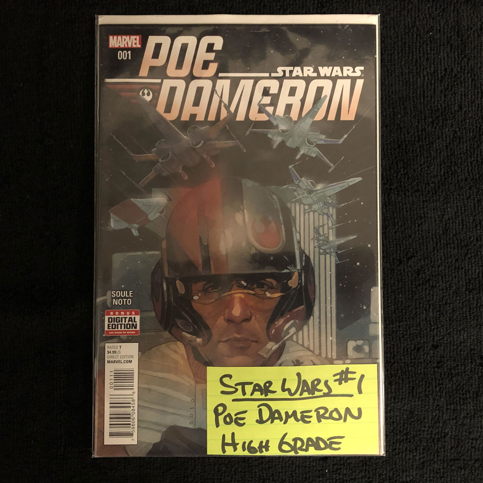 STAR WARS #1 ROE DAMERON (HIGH GRADE) (MARVEL COMICS) (1 of 1)