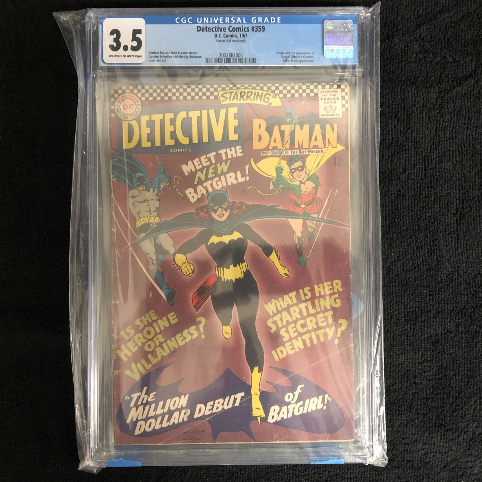 DETECTIVE COMICS #359 (CGC 3.5) (DC COMICS) (1 of 1)