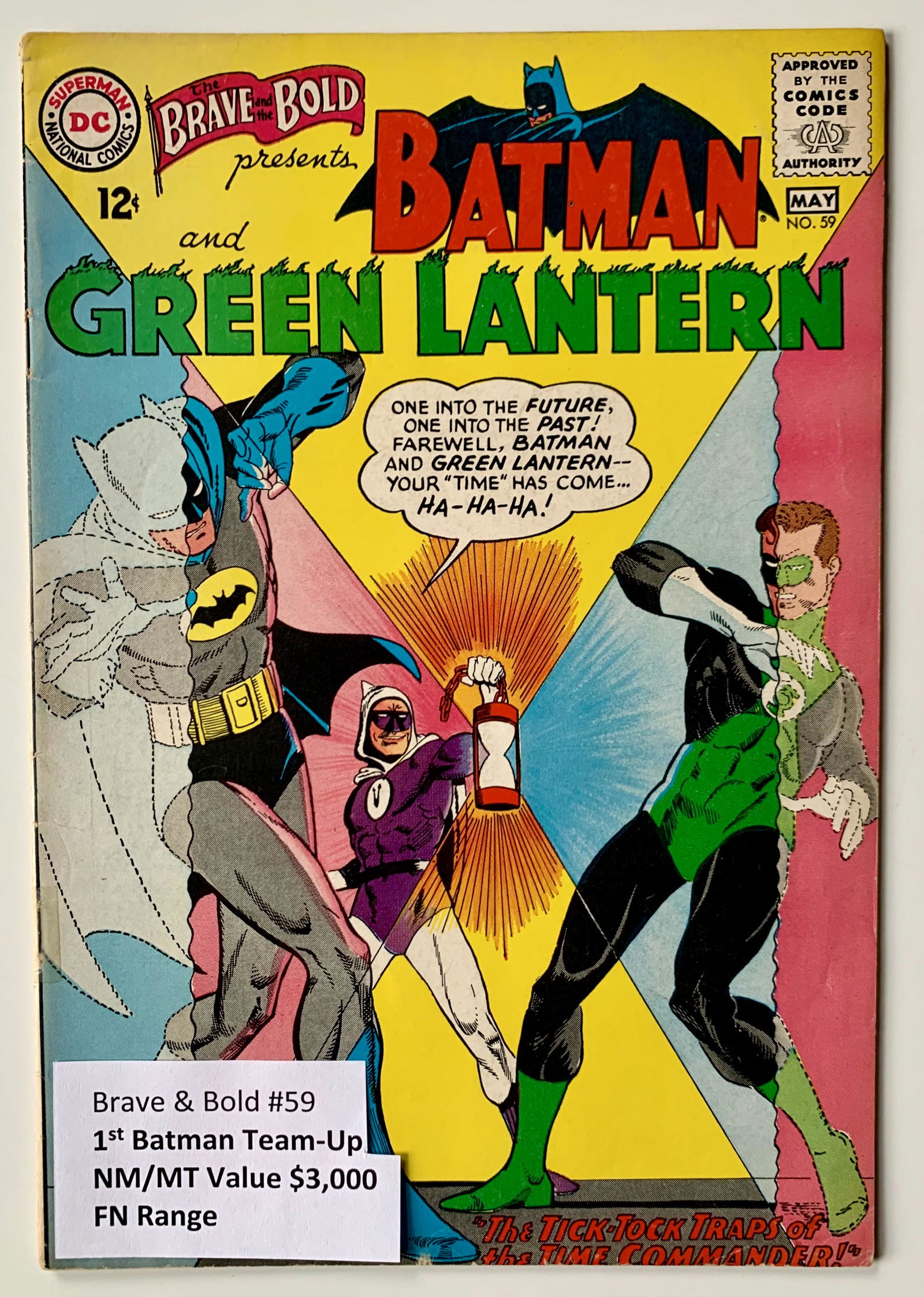 BRAVE & BOLD #59 (1ST BATMAN TEAM UP) (DC COMICS) (1 of 1)