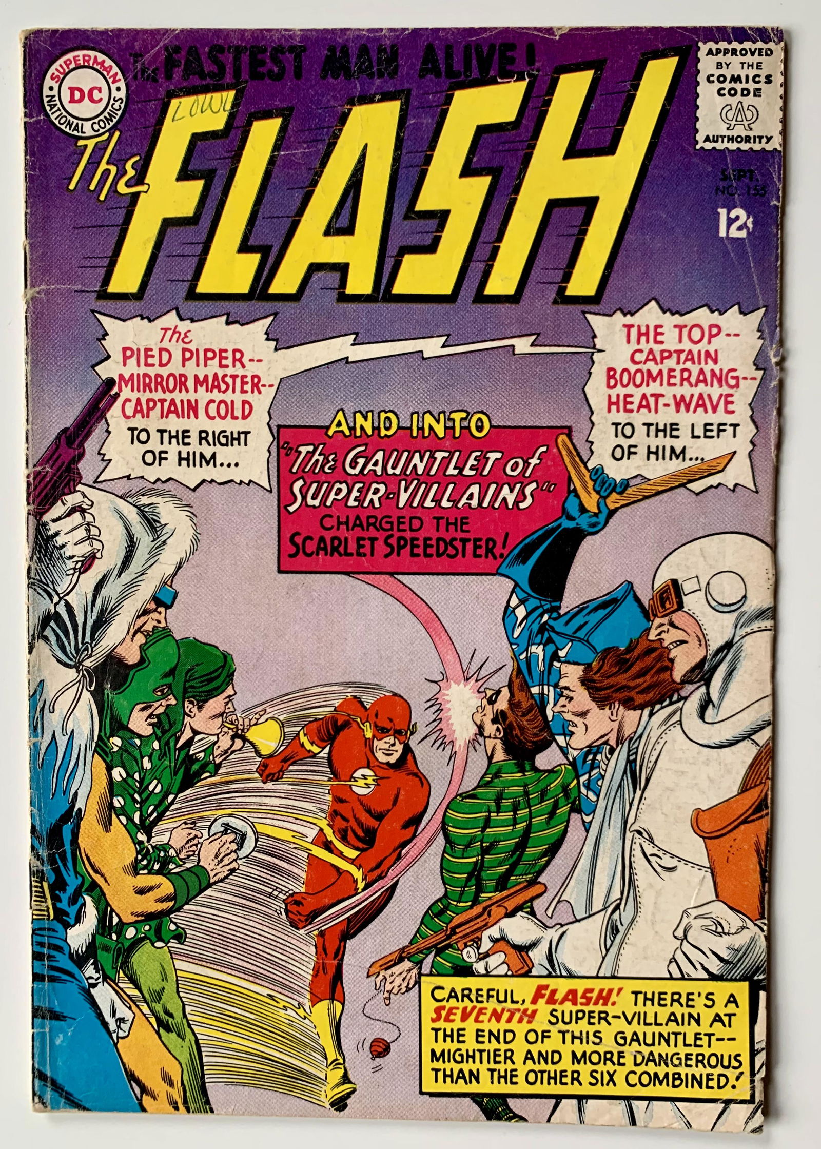 THE FLASH #155 (DC COMICS) (1 of 1)