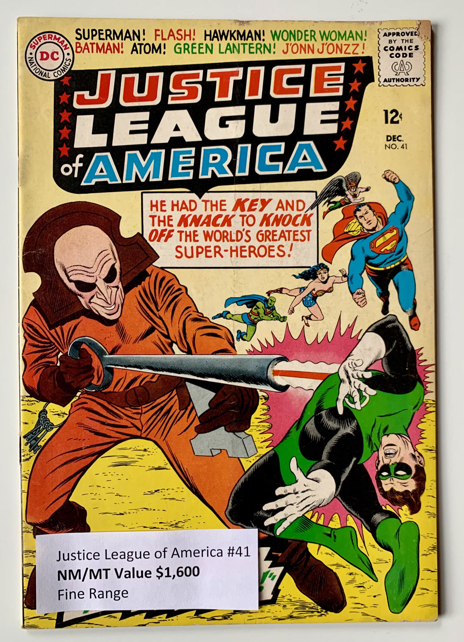 JUSTICE LEAGUE OF AMERICA #41 (DC COMICS) (1 of 1)