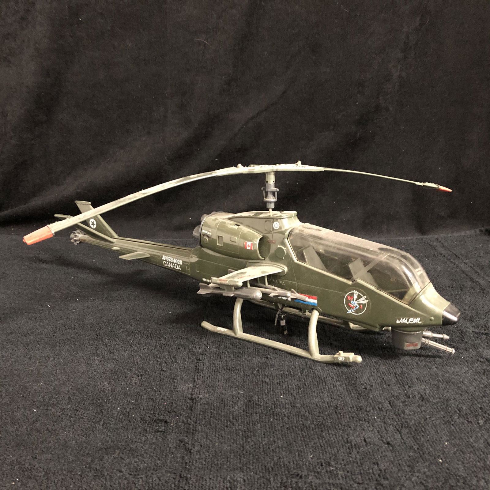 Vintage GI JOE - VEHICLE- 1983 Dragonfly w/ Wild Bill (1 of 4)