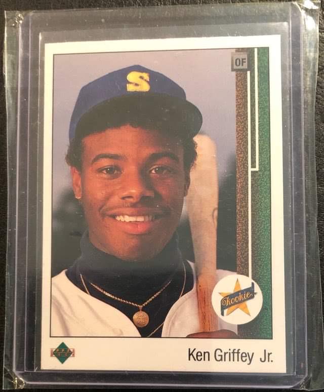 1989-90 UPPER DECK #1 KEN GRIFFEY JR. ROOKIE CARD (1 of 2)
