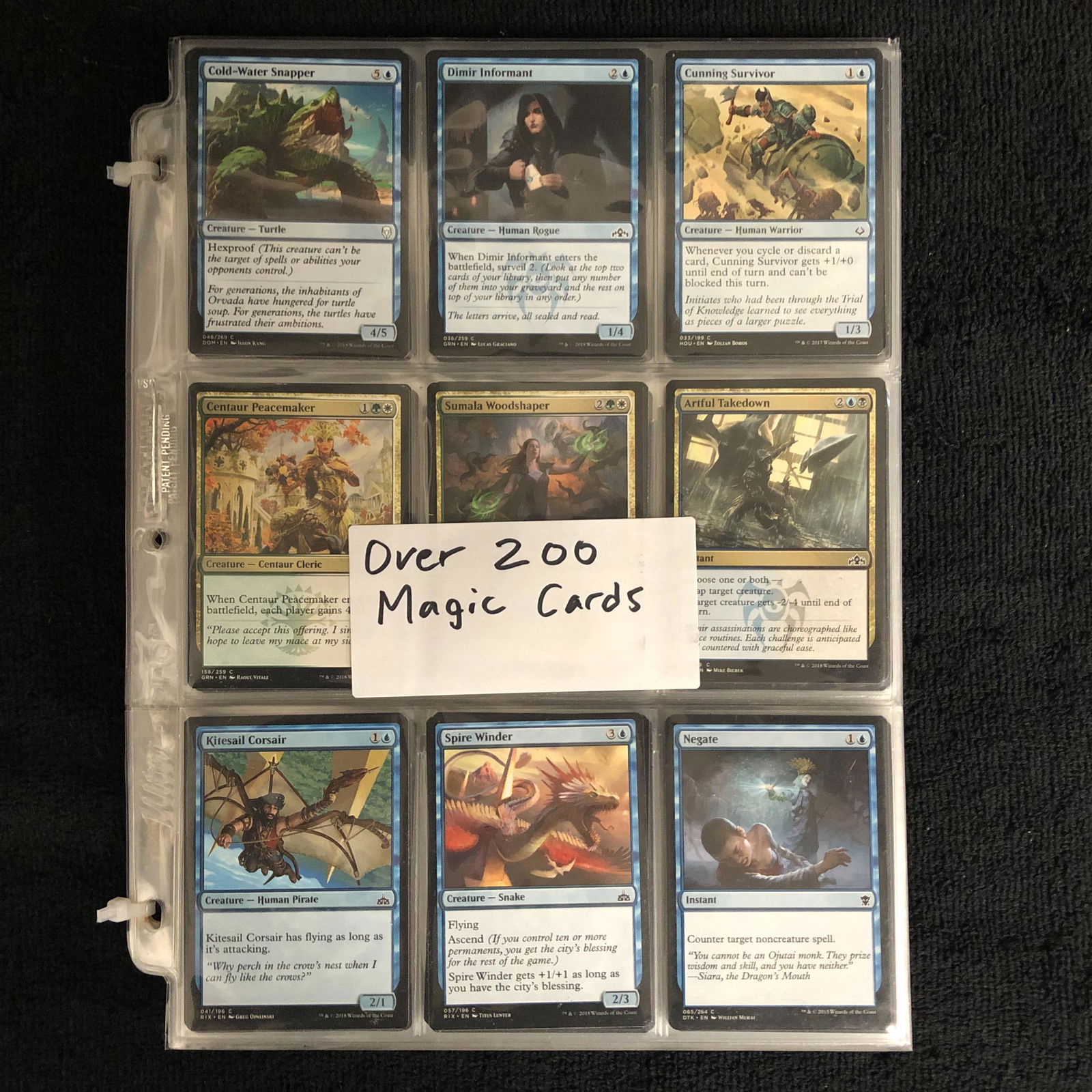 200+ MAGIC THE GATHERING CARDS (1 of 2)