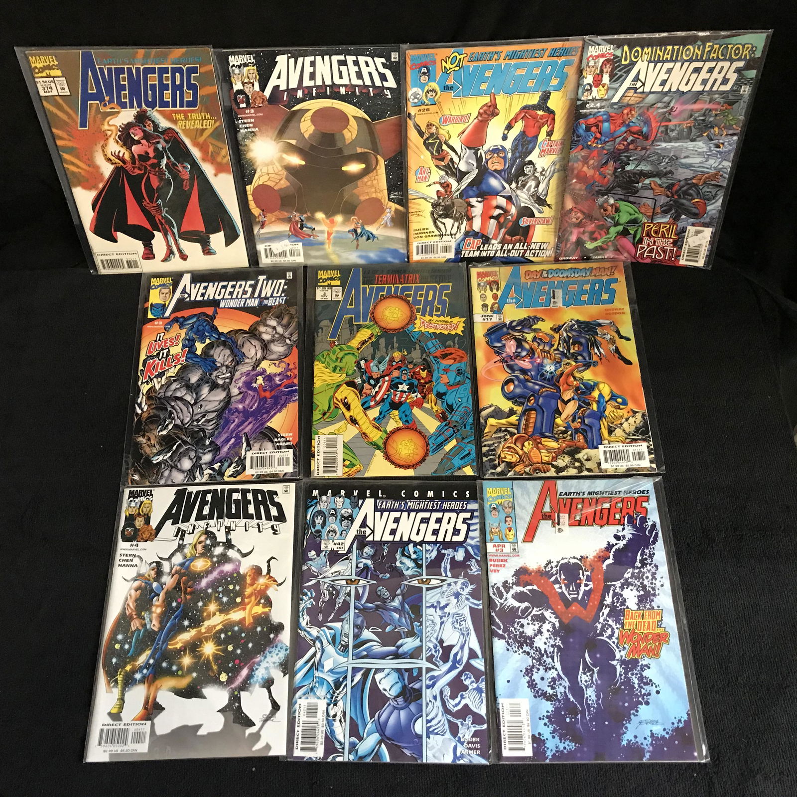 ASSORTED AVENGERS COMIC BOOK LOT (MARVEL COMICS) (1 of 1)