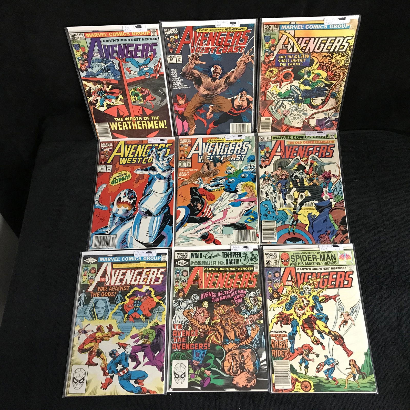 ASSORTED AVENGERS COMIC BOOK LOT (MARVEL COMICS) (1 of 1)