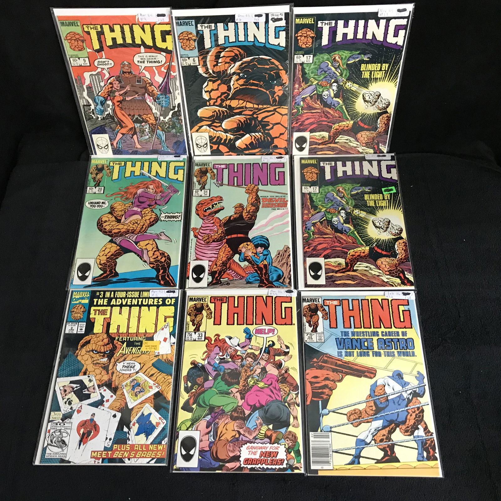 THE THING COMIC BOOK LOT (MARVEL COMICS) (1 of 1)
