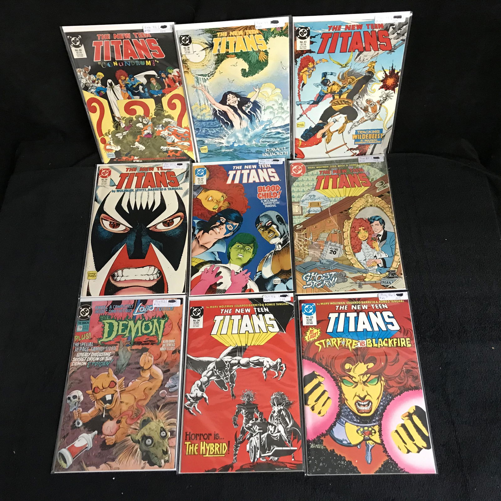 THE NEW TEEN TITANS COMIC BOOK LOT (DC COMICS) (1 of 1)