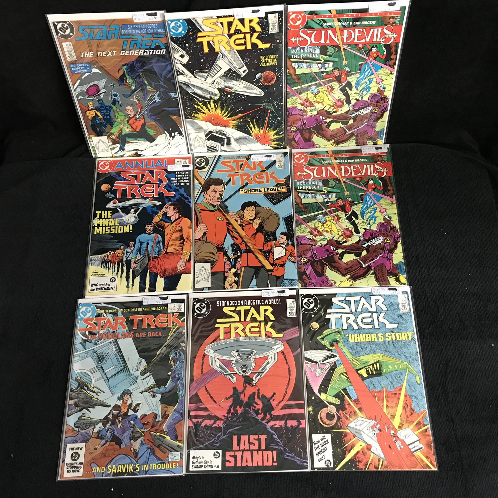 ASSORTED DC COMICS BOOK LOT (STAR TREK/ SUN DEVILS) (1 of 1)