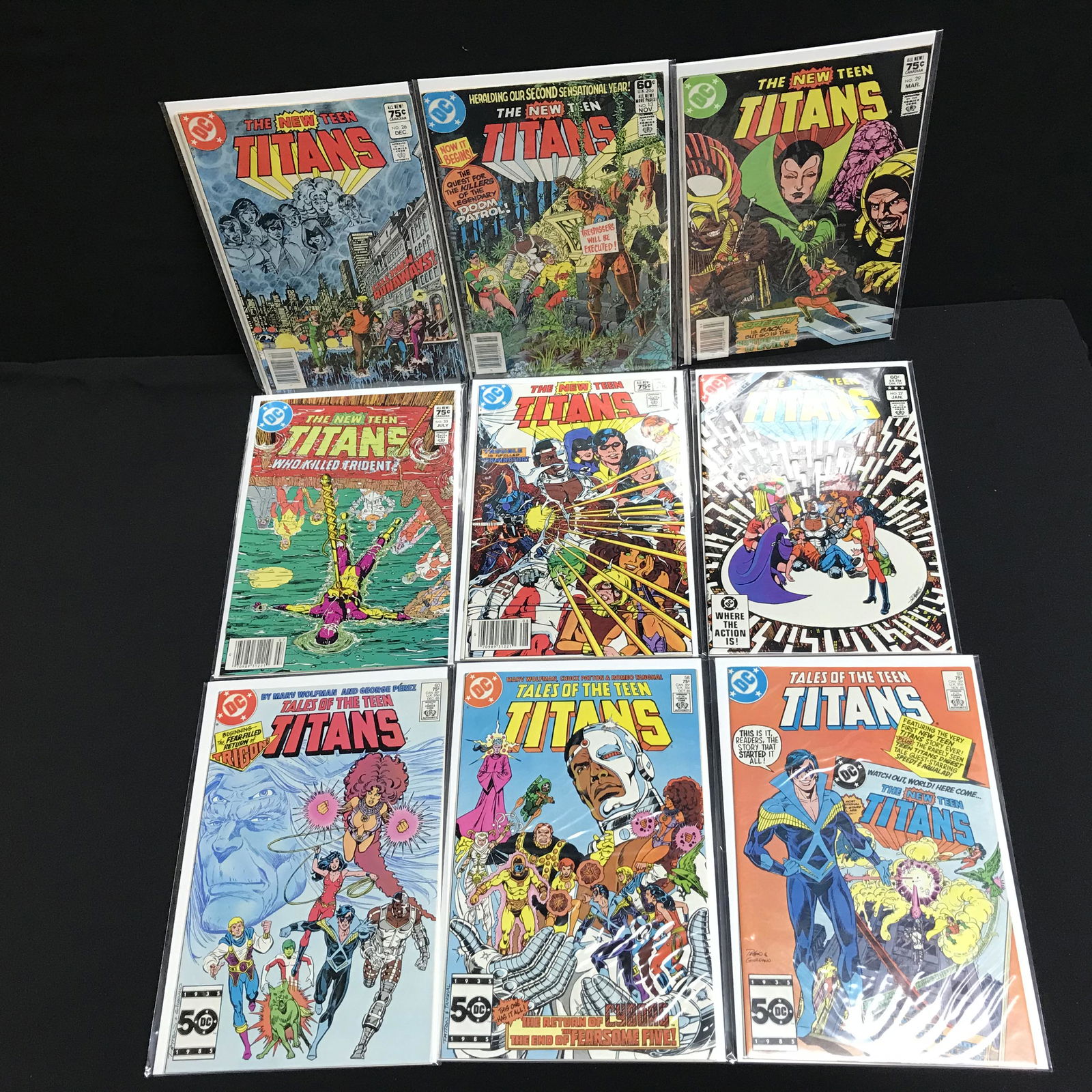 THE NEW TEEN TITANS COMIC BOOK LOT (DC COMICS) (1 of 1)