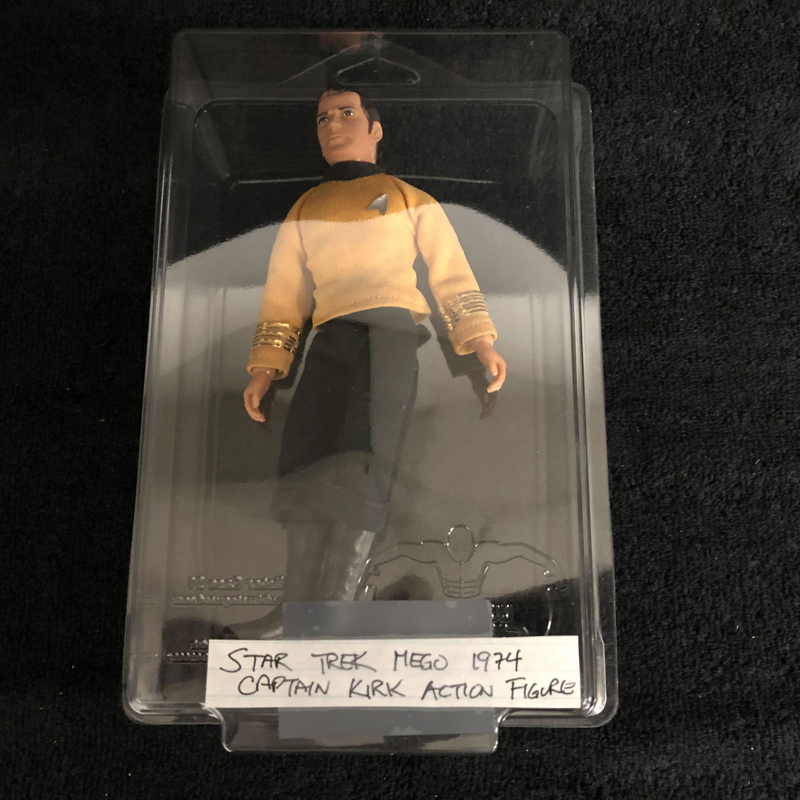 STAR TREK MEGO 1974 CAPTAIN KIRK ACTION FIGURE (1 of 2)