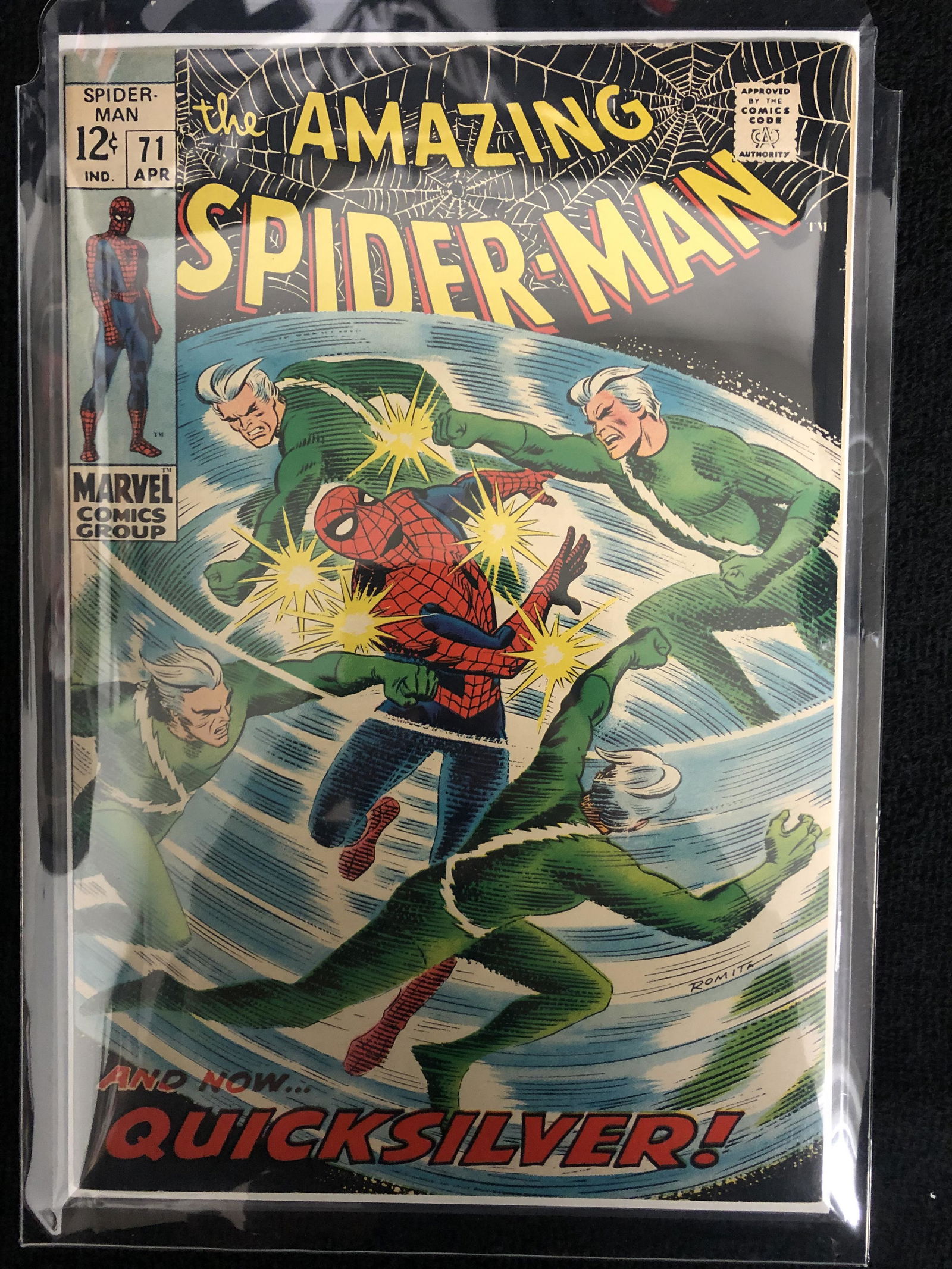 THE AMAZING SPIDER-MAN #71 (MARVEL COMICS) (1 of 1)
