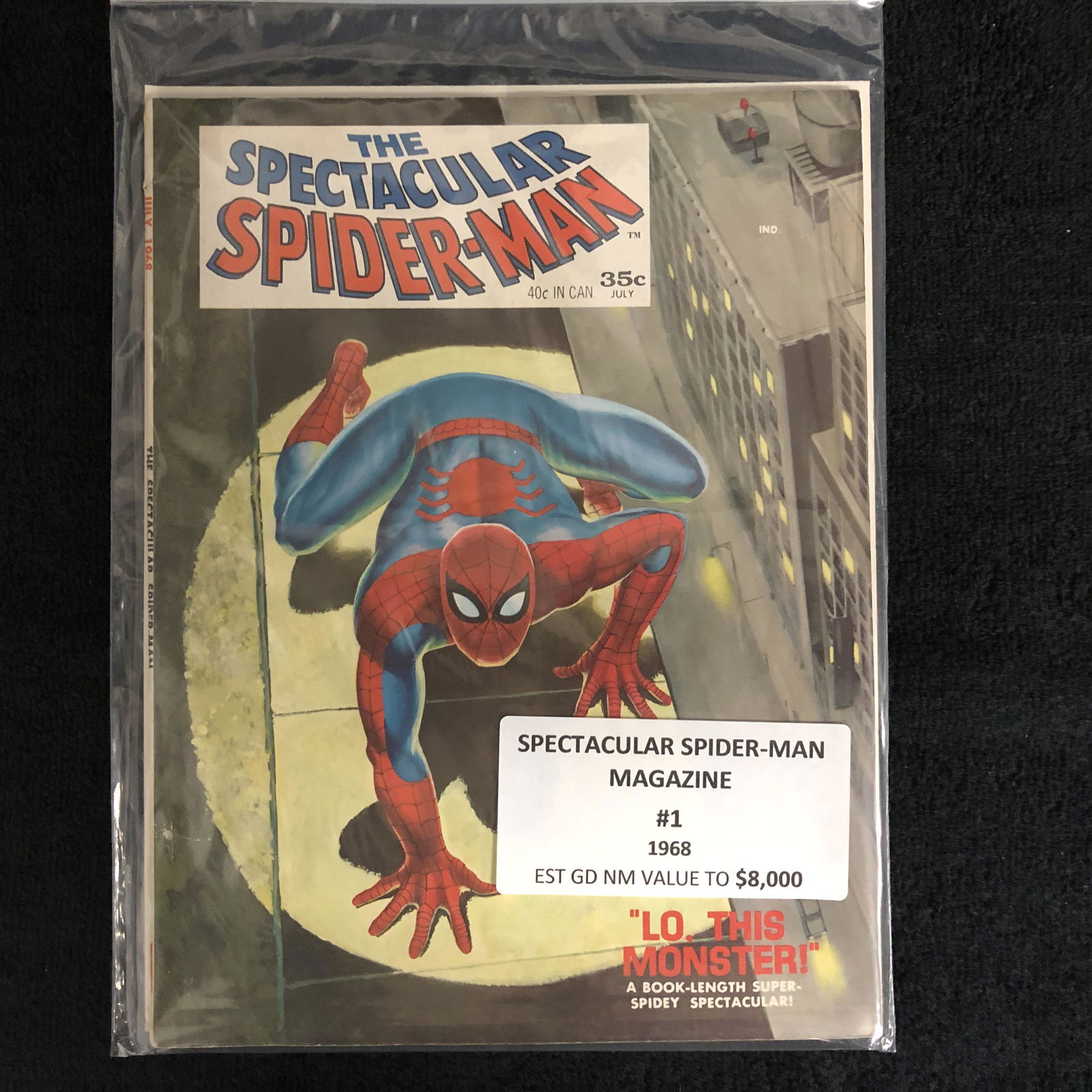 SPECTACULAR SPIDER-MAN MAGAZINE #1 (1968) (1 of 1)