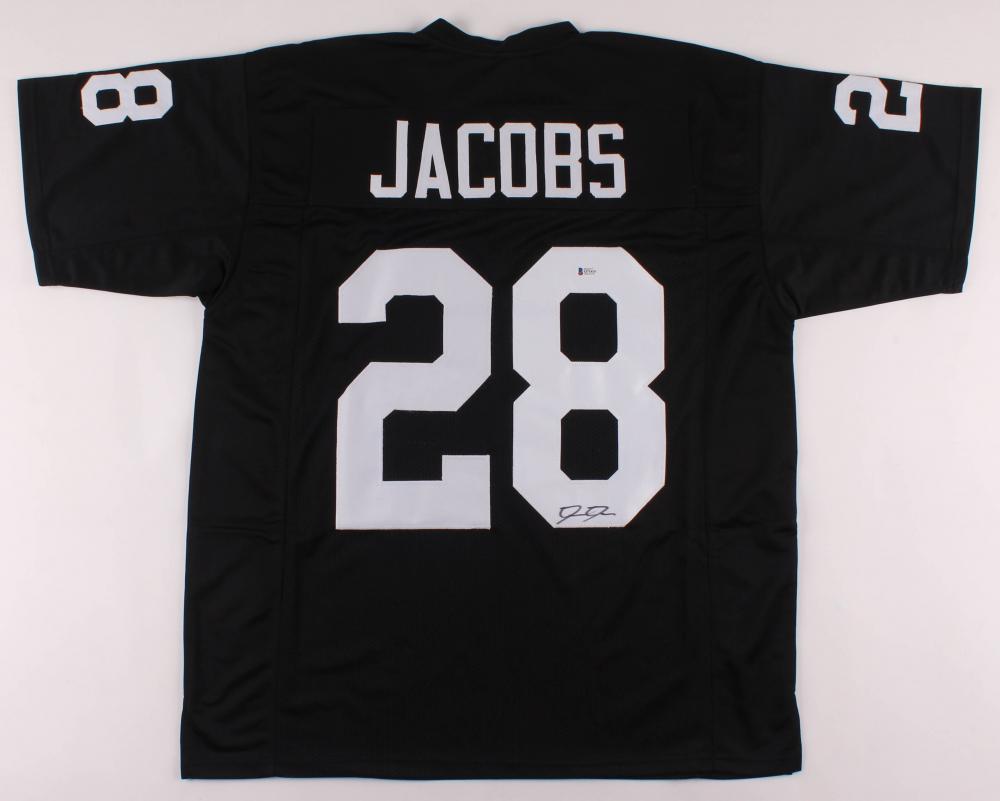 Josh Jacobs Signed Jersey (Beckett COA) (1 of 3)