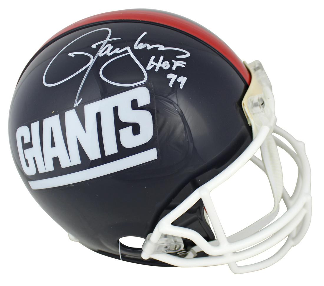 Lawrence Taylor Signed Giants Full-Size Throwback (1 of 2)