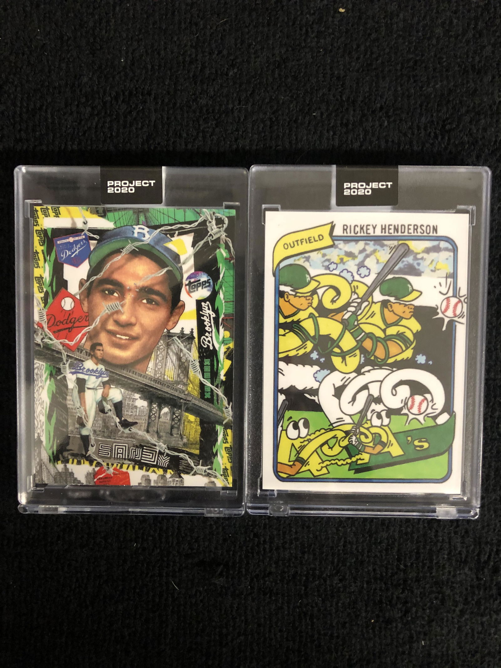 TOPPS PROJECT 2020 ORIGINAL BASEBALL CARD LOT (#99 (1 of 2)