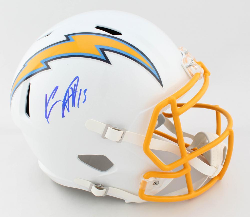 Keenan Allen Signed Chargers Full-Size Speed Helmet (1 of 3)