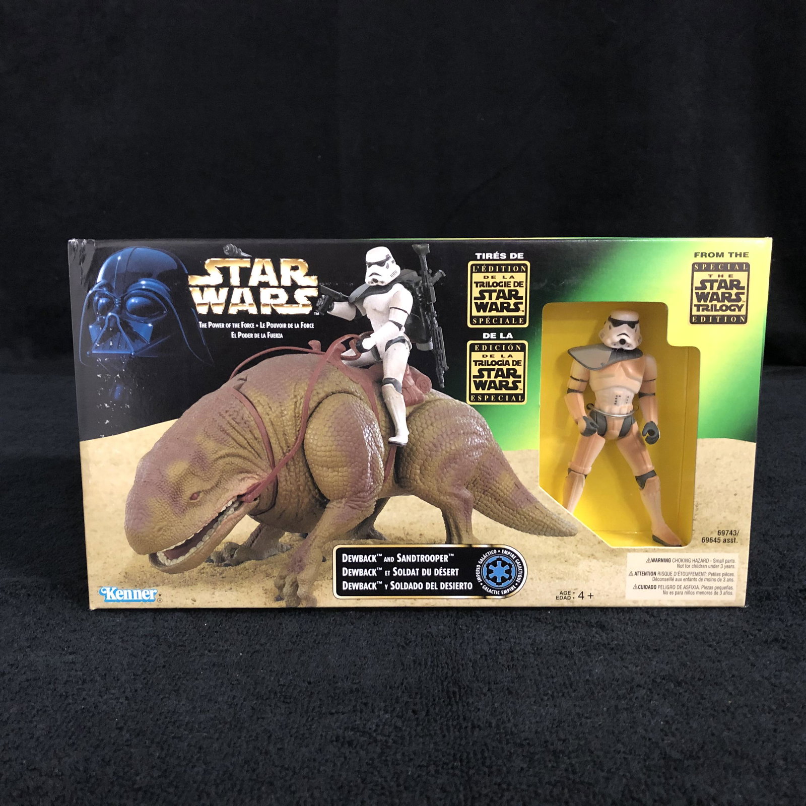 STAR WARS: THE POWER OF THE FORCE "DEWBACK & STORM: STAR WARS: THE POWER OF THE FORCE "DEWBACK & STORM TROOPER"