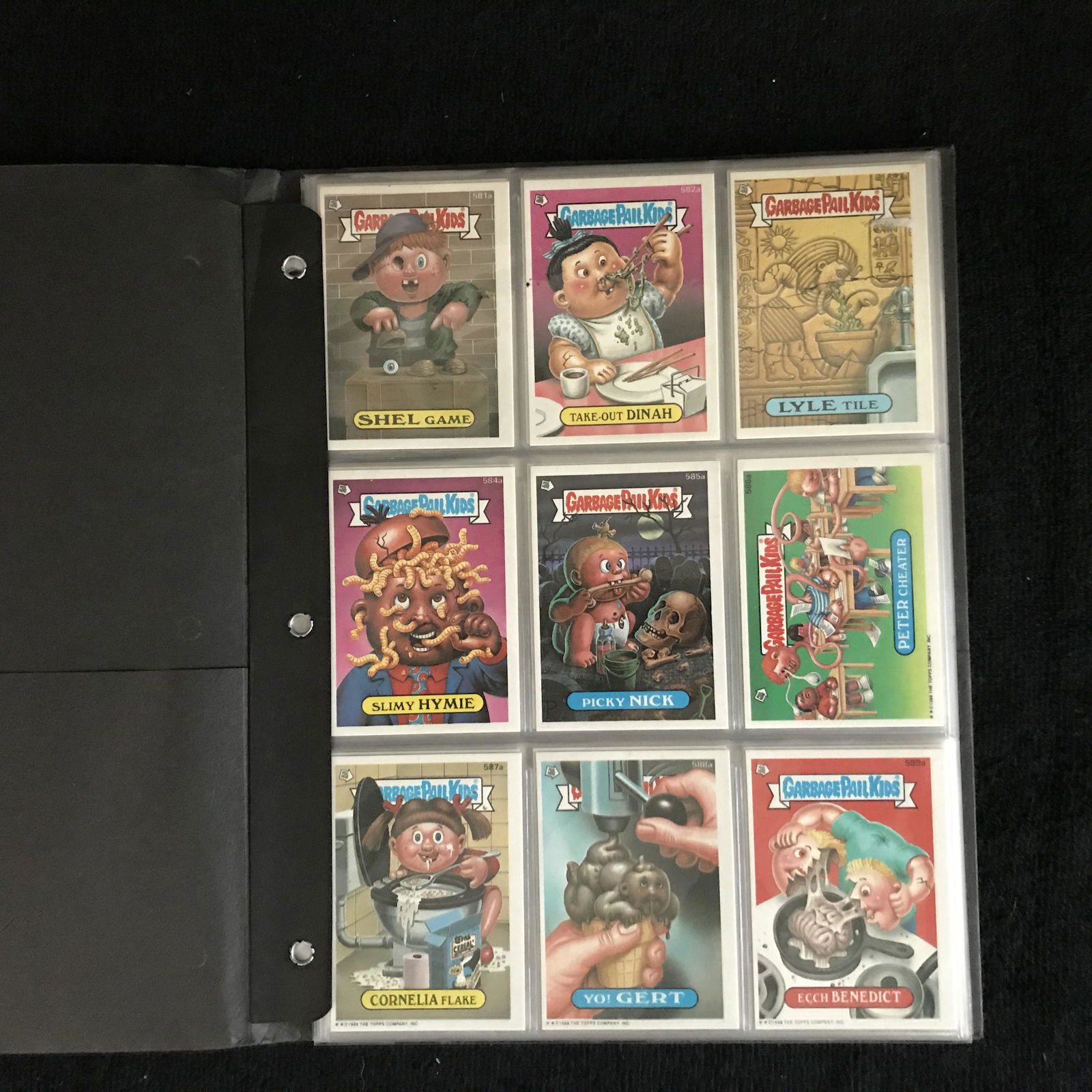 VINTAGE GARBAGE PAIL KIDS STICKER CARDS (1 of 3)