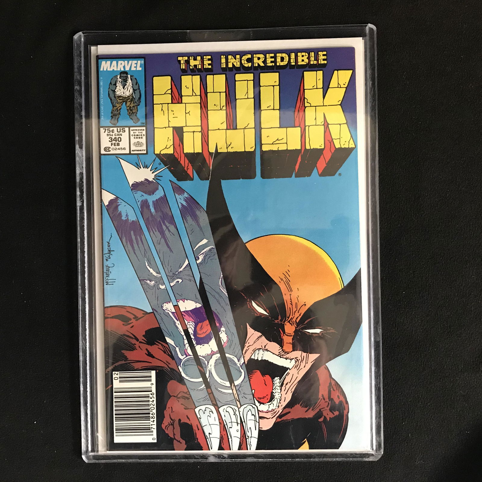 THE INCREDIBLE HULK #340 (MARVEL COMICS) (1 of 1)