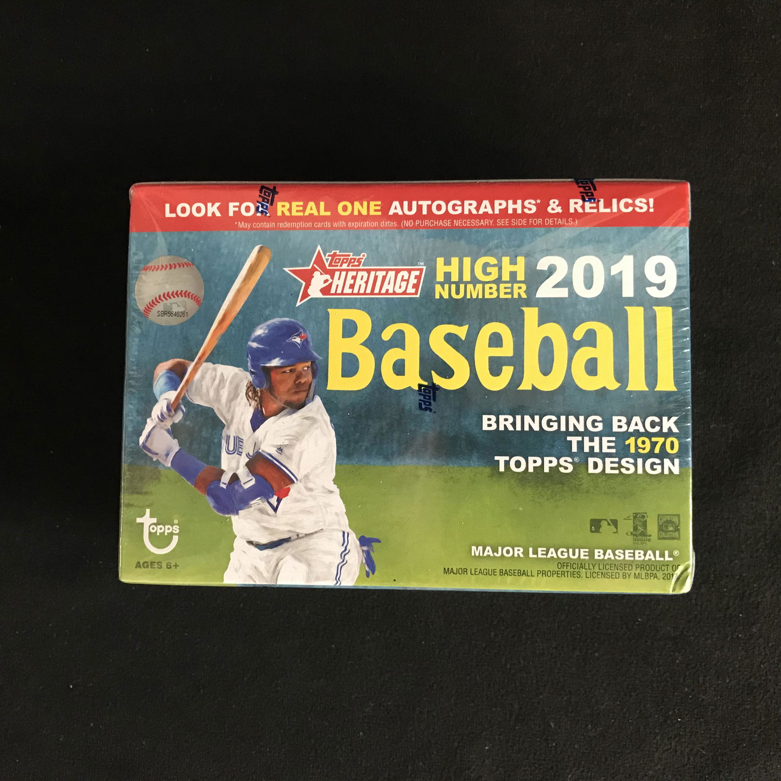 2019 TOPPS HERITAGE BASEBALL BLASTER BOX (1 of 1)