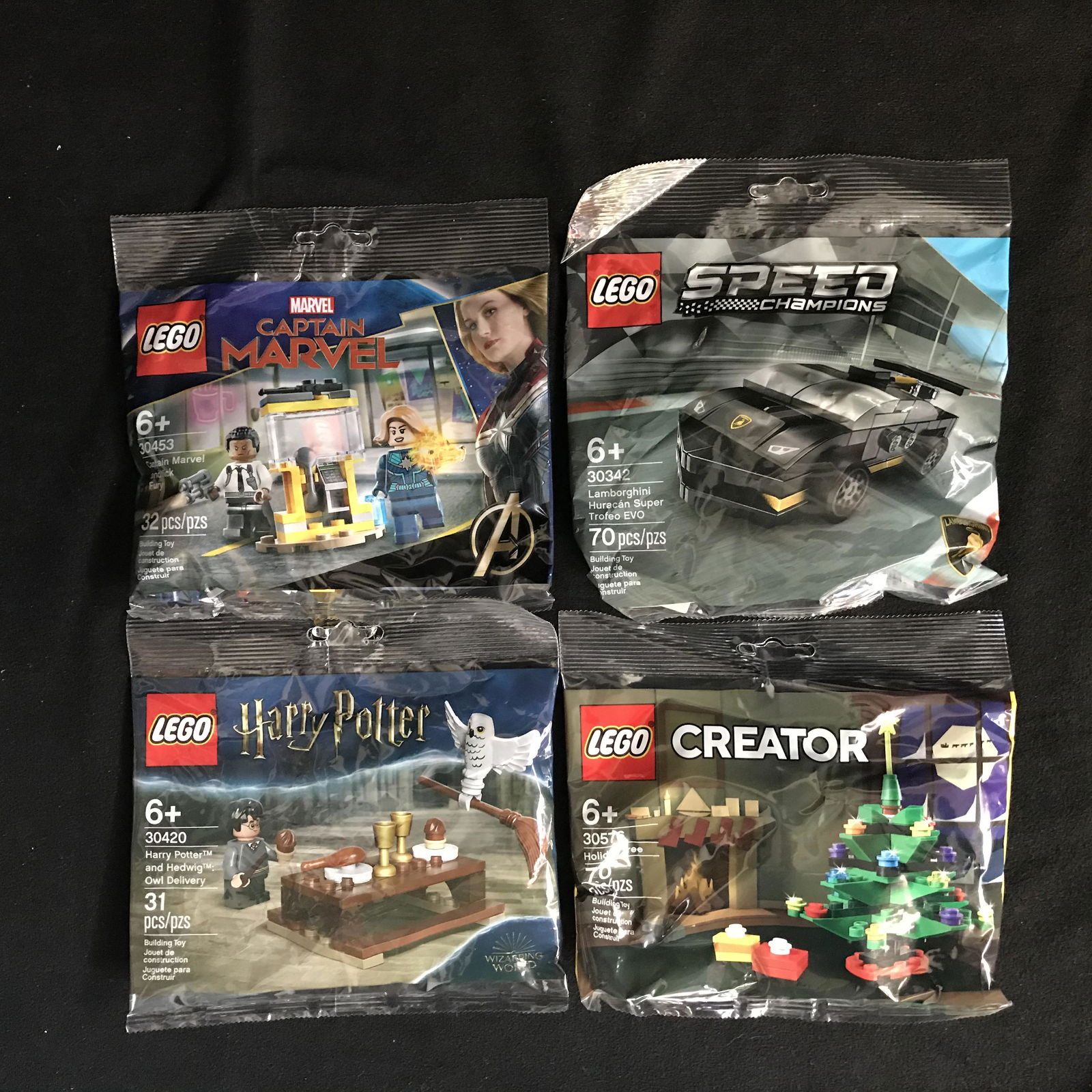LEGO SEALED POLYBAG LOT (SPEED, HARRY POTTER...) (1 of 1)