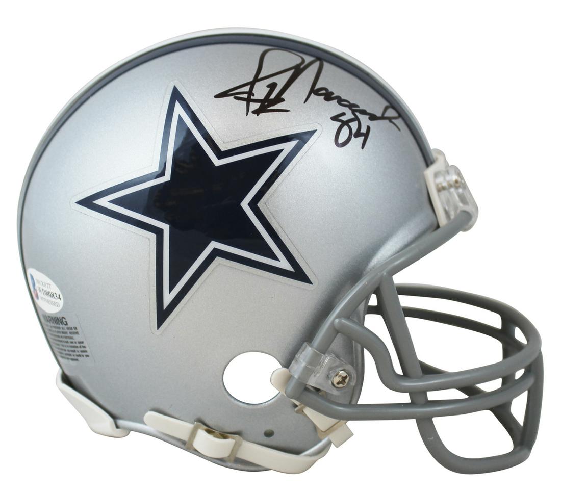 Cowboys Jay Novacek Authentic Signed Silver Rep Mini (1 of 2)