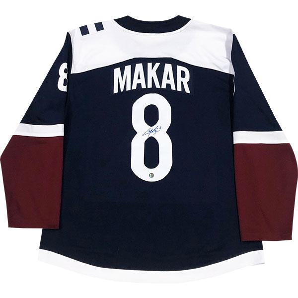 Cale Makar Autographed Colorado Avalanche Replica: Cale Makar Autographed Colorado Avalanche Replica Jersey w/ COA