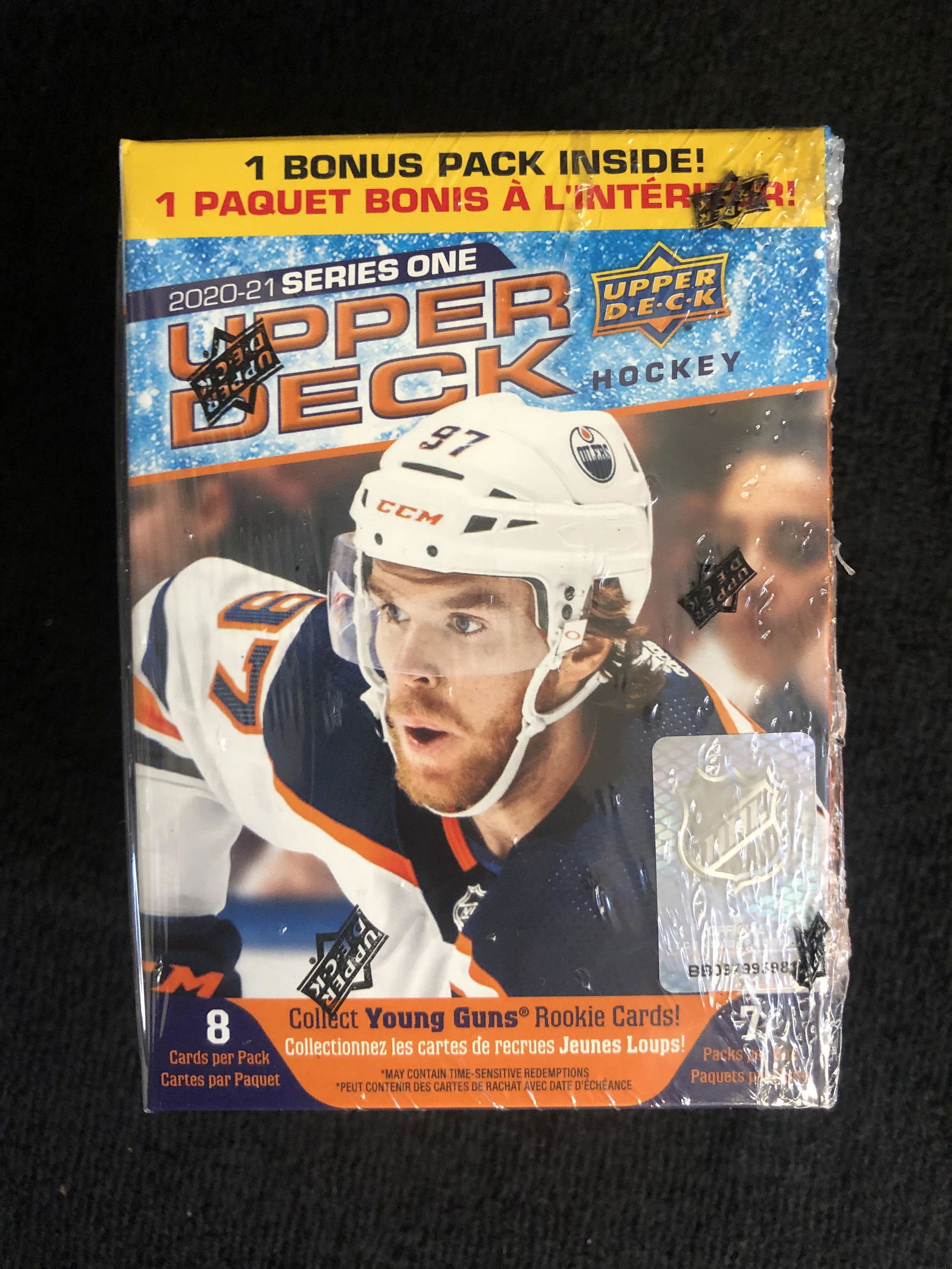 2020-21 UPPER DECK HOCKEY SERIES 1 BLASTER BOX (1 of 1)