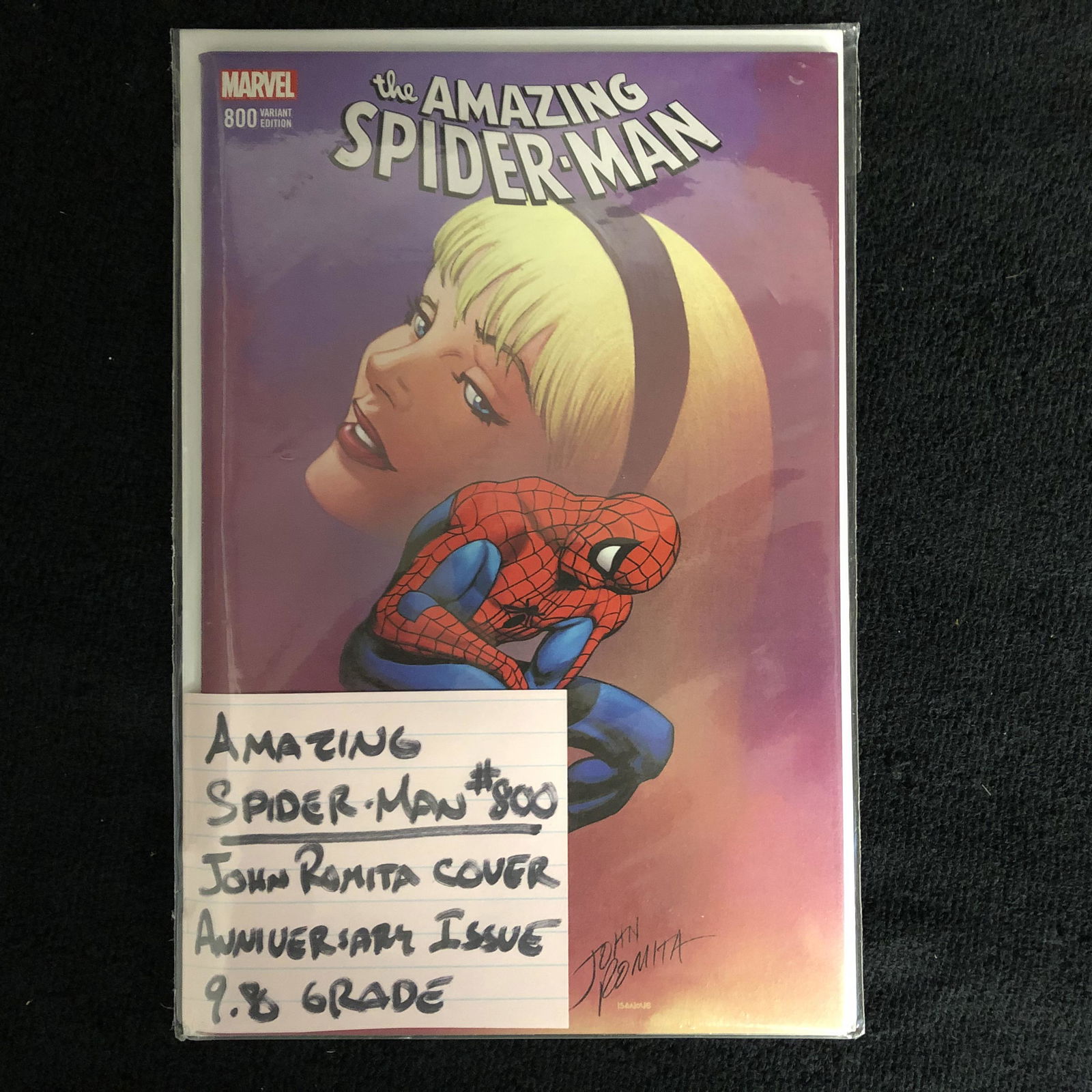 AMAZING SPIDER-MAN #800 JOHN ROMITA COVER ANNIVERSARY (1 of 1)