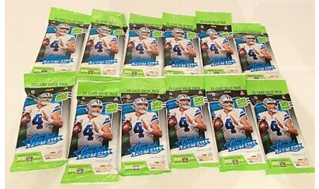 2020 Panini Absolute Football NFL 20 Card Value Fat (1 of 1)