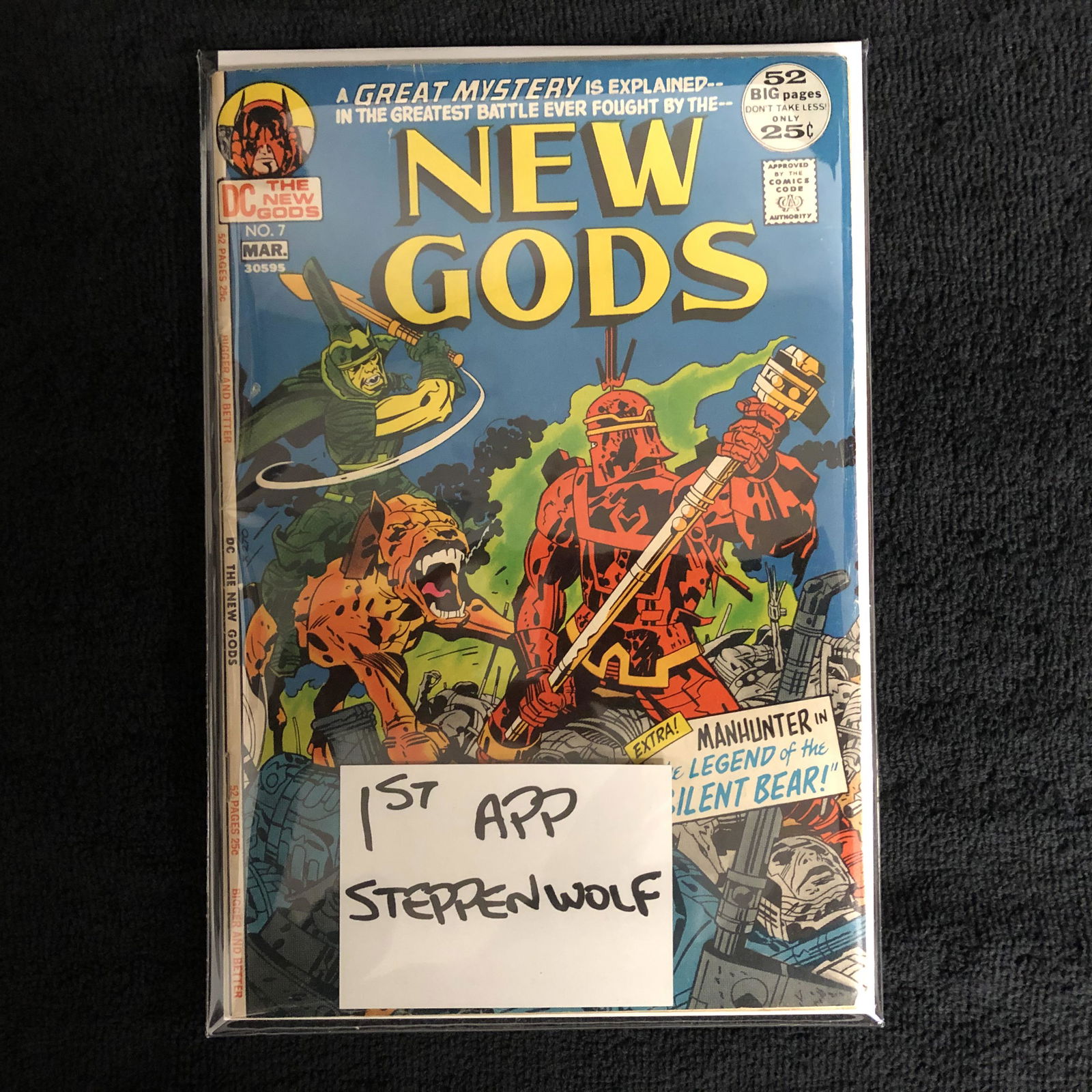 THE NEW GODS #7 (1ST APPEARANCE STEPPENWOLF) (DC (1 of 1)