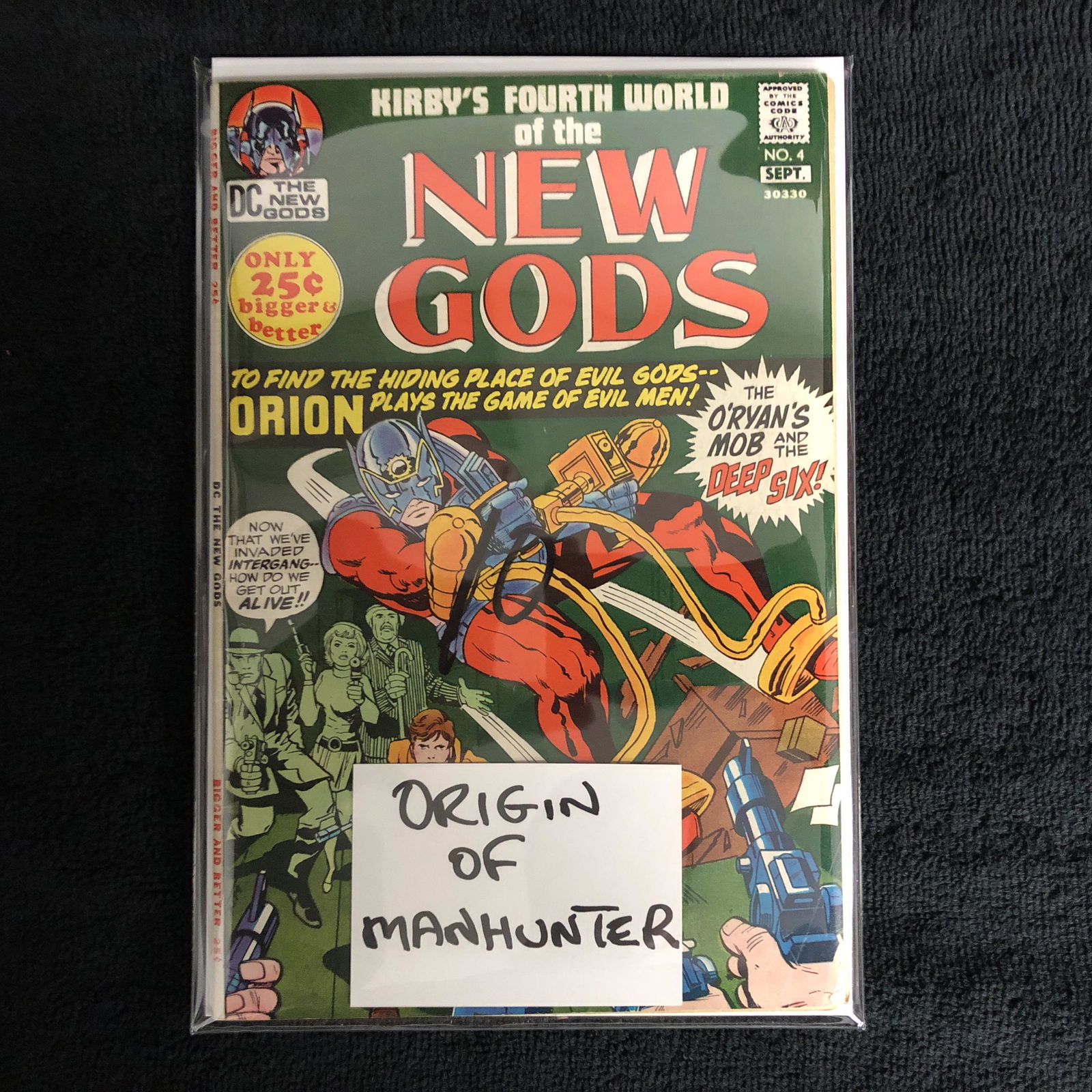 THE NEW GODS #4 (ORIGIN OF MANHUNTER) (DC COMICS) (1 of 1)