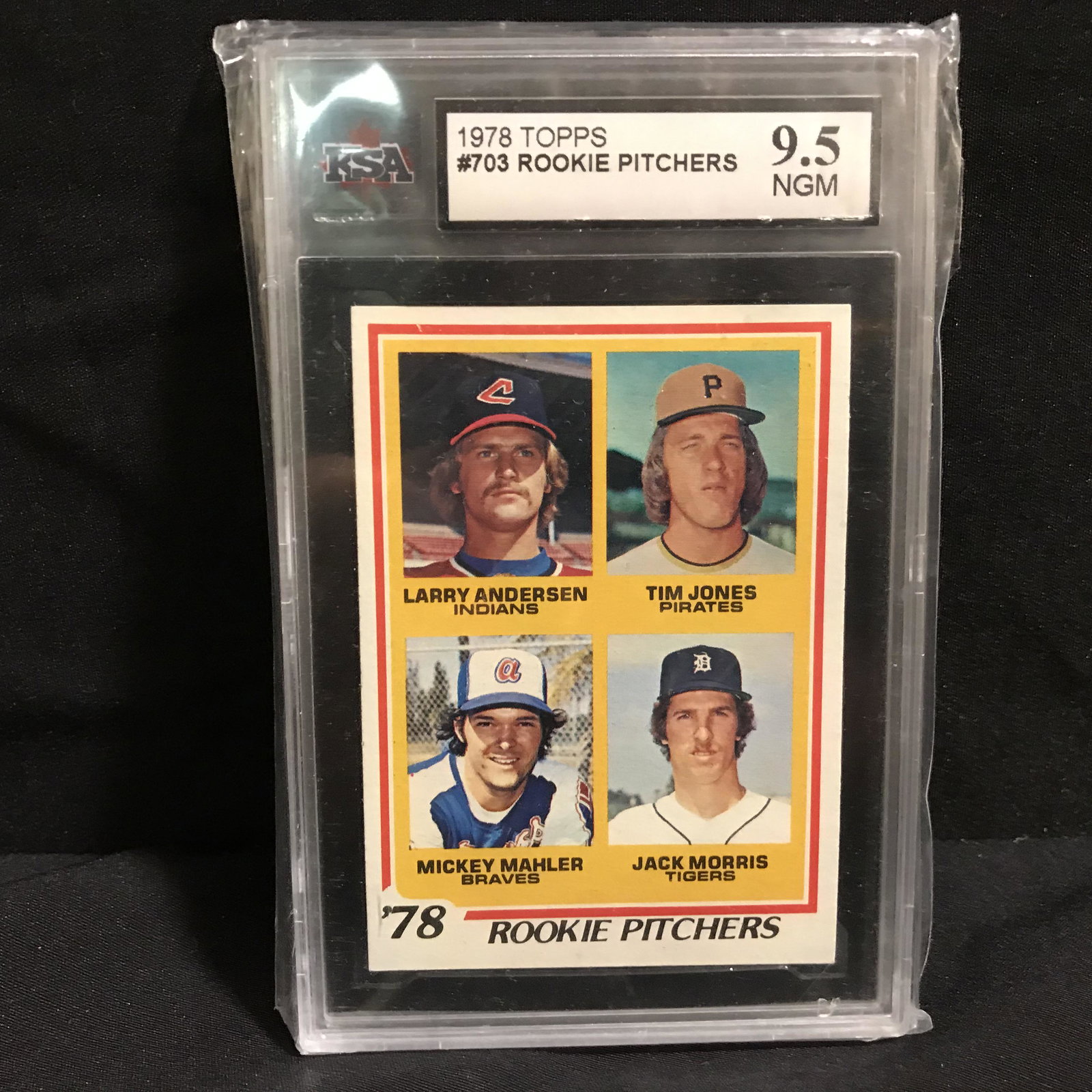 1978 TOPPS #703 ROOKIE PITCHERS (KSA 9.5): 1978 TOPPS #703 ROOKIE PITCHERS (KSA 9.5)
