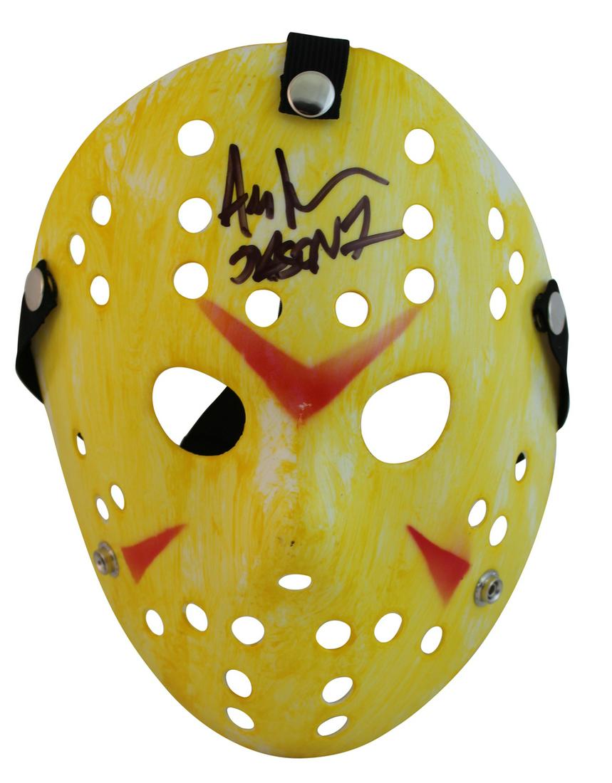ARI LEHMAN SIGNED FRIDAY THE 13TH JASON MASK w/ COA (1 of 2)