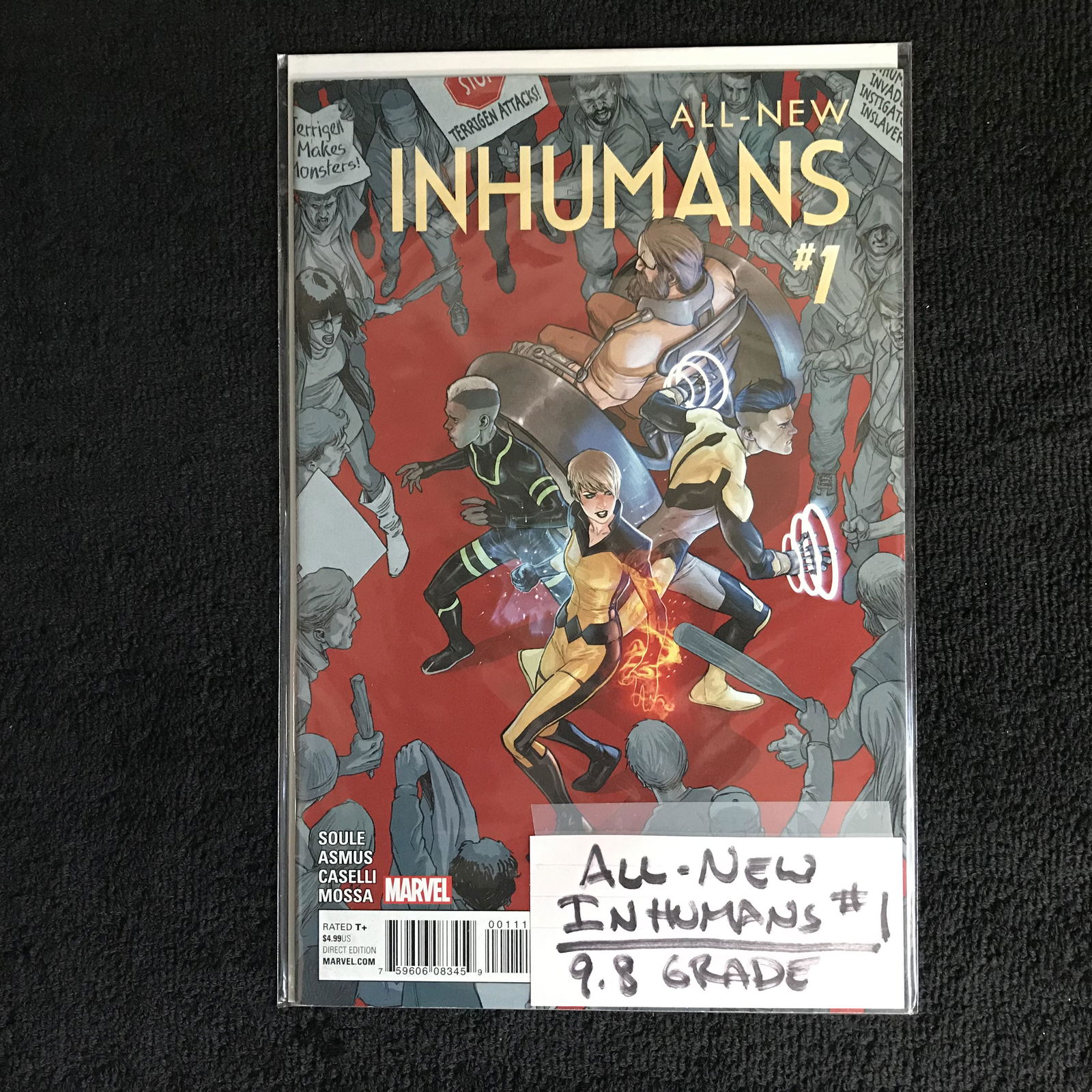 ALL-NEW INHUMANS #1 (MARVEL COMICS) (1 of 1)